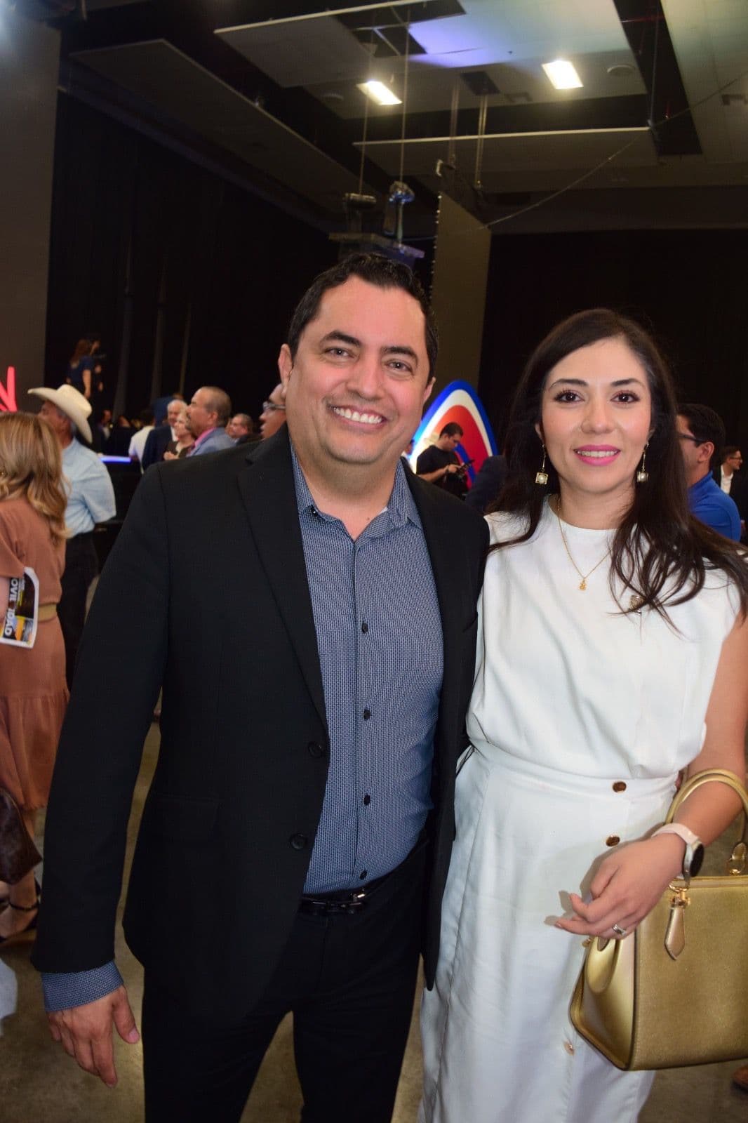El Cabrito y su esposa Mariela Salvador