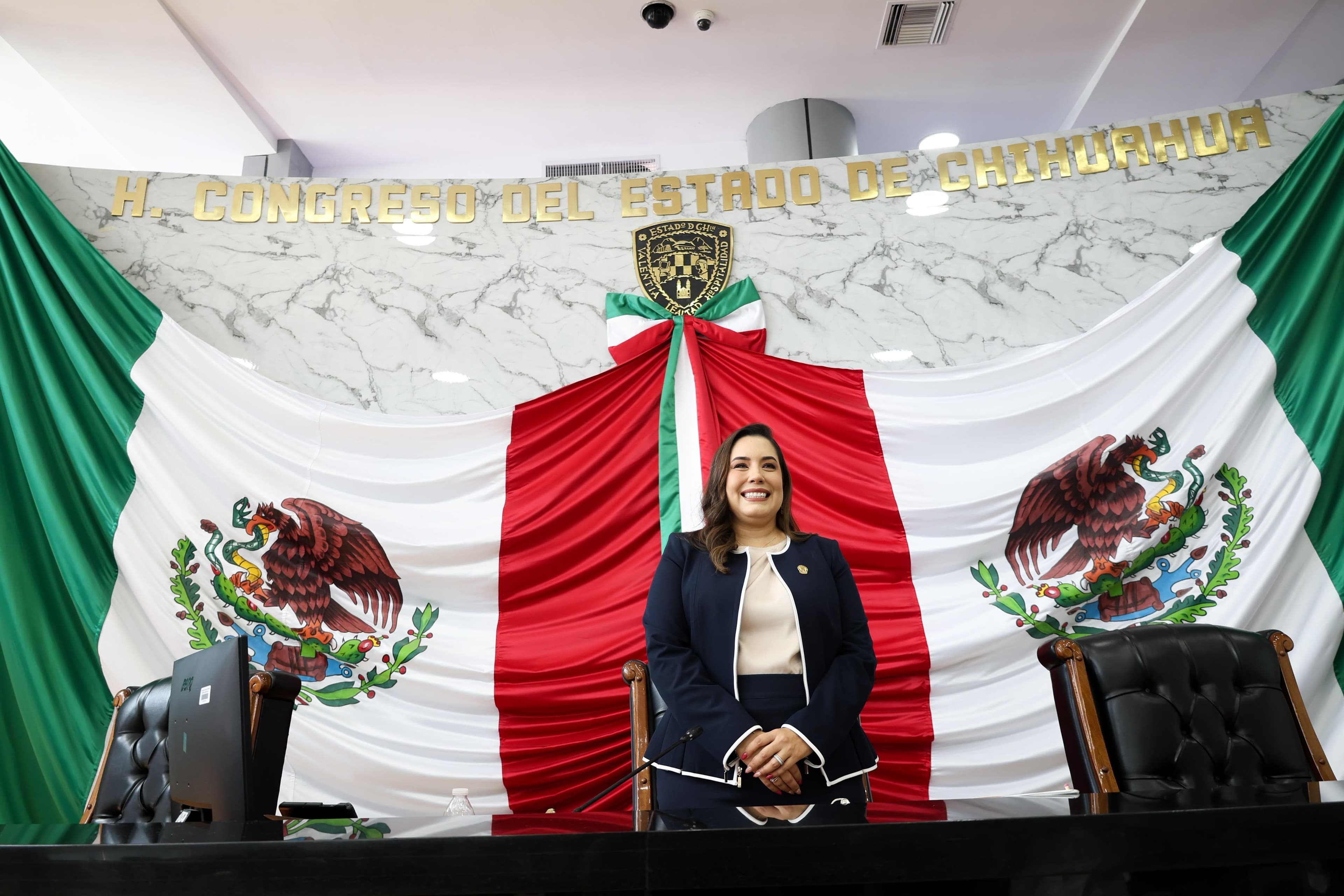 Joss Vega, nueva Presidenta del Congreso del Estado